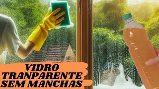 LIMPA E DA BRILHO TODOS VIDROS E JANELAS SEM LAVAR SEM GASTAR
