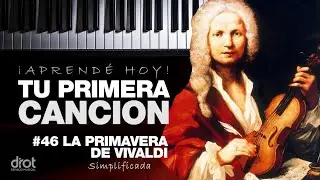 LA PRIMAVERA de Antonio Vivaldi (SUPER-FACIL) ✅Explicado paso a paso 🎼 Partitura y midi