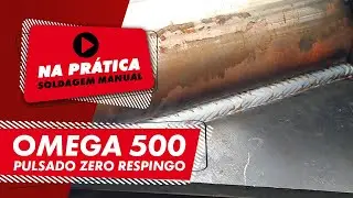 Soldando implemento de grande porte com Omega 500 | SUMIG NA PRÁTICA