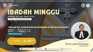 Kebaktian B. Simalungun|Pdt. Dr. Jontor Situmorang|Minggu, 17 Nopember 2024 | GKPS Padang Bulan