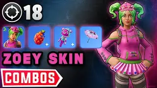 Best *ZOEY* Skin COMBOS with Gameplay