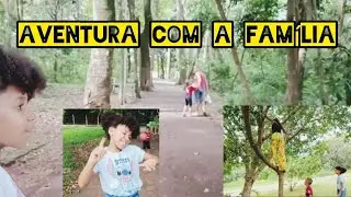 Passeio no parque com a familia [A walk in the park with the family]