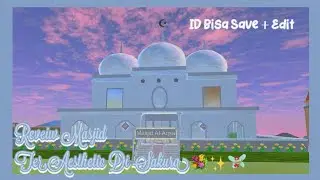 Reveiw Masjid Al-Aqsa🕌||BUILDING SAKURA SCHOOL SIMULATOR🌸