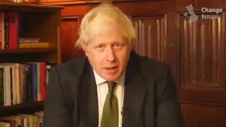 Boris Johnson -  Help us Change Britain, Brexit - October 2016