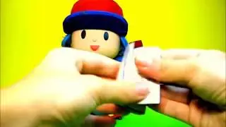POCOYO Kinder surprise eggs unboxing Donald duck