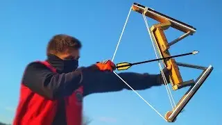 БЛОЧНЫЙ ЛУК СВОИМИ РУКАМИ | How to Make the Compound BOW