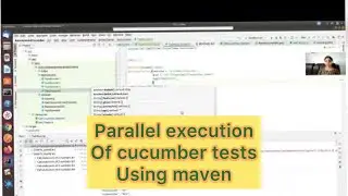 Execution of cucumber tests using maven || Parallel execution of cucumber tests