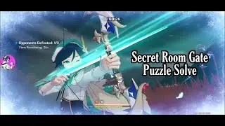 Genshin Impact :The Secret Room Gate Puzzle Dragonspine
