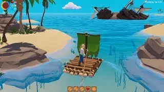 Captain Bones Game - Raft Module And Shark Hunts
