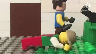 Lego мультфильм привет сосед//Часть ll