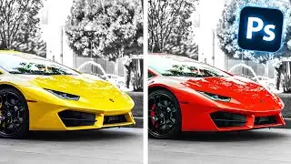 Change Your Car's COLOR in Seconds! (Photoshop Tutorial)