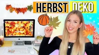 HERBST DEKO IDEEN 2018 selber machen 🍁Herbstliche Dekoration für dein Zimmer  🍂