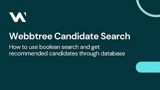 Webbtree Candidate Search | Webbtree ATS