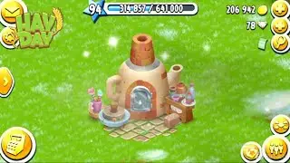 Hay Day Unlocking The Pottery Studio - Level 94 Gameplay!🥳❄️