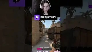 ДЕВУШКА ДЕЛАЕТ ЭЙС НА МИРАЖЕ | девушка симпла на твиче по нику monyameow