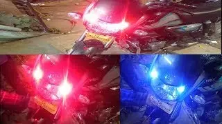 Parking LED light installation in HF DELUXE🔥 किसी भी बाइक में पार्किंग लाइट लगाएं मात्र 10 Rs. में।