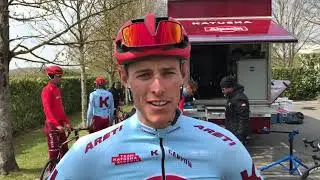 Advice from Nils for our Paris Roubaix KLUB winner.