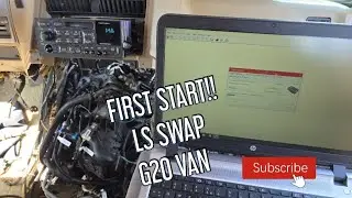 L33 5.3 LS SWAP FIRST START #G20VAN #VANDURA 