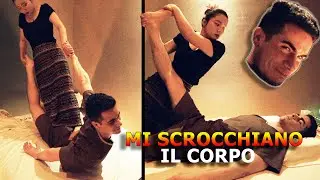 ASMR: CRAZY ANCIENT THAI MASSAGE THAT BENT ME LIKE A PRETZEL!