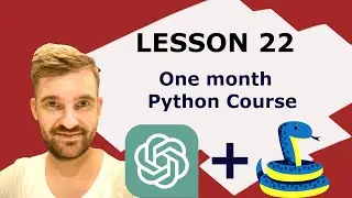Python & ChatGPT Course. Lesson 22. Introduction to data analysis. Pandas, Numpy.