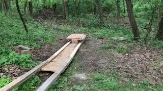 Backyard Roller Coaster Update #7 Sending More Test Runs