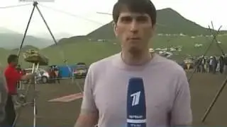 1 канал  Село канатоходцев в Дагестане. Канатоходнец Расул Абакаров