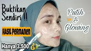 CARA MEMUTIHKAN WAJAH HANYA 3.500 || MASKER PEMUTIH - zakiahakim