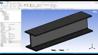 ANSYS Fluent 3D I-BEAM MESHING l Full Tutorial