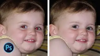 Photoshop Red Eye Removal (Interactive Tutorial)