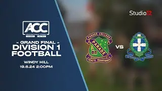Parade vs. St Patrick's - ACC Division 1 Football - Grand Final