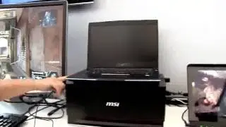 MSI GS30 Shadow Gaming Notebook with Desktop Dock: Hands On