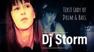 Dj Storm - First Lady of Drum & Bass / Sofia 2004 Dj Set and Interview.