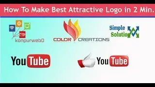 how to design attractive company  logo with free software