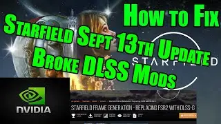 Starfield Update BROKE DLSS Mods | How to Fix Crashes from Update + Mods