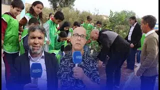 “مجموعة الخير” بزايو  تُواصل حملات التشجير .. حملة اليوم بمدرسة عبد الله بن ياسين