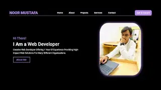 How to create portfolio website in HTML CSS #webdevelop #portfolio @jatoiownworld110
