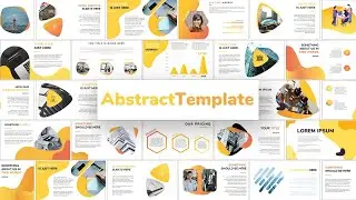 ABSTRACT TEMPLATE - Creative PowerPoint Presentation - created by ExcellentSlides