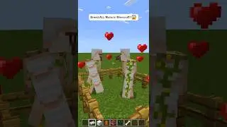 Breed ALL Mobs In Minecraft! 😨 (はいよろこんで) 