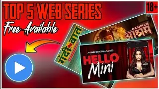 TOP 5 INDIAN WEB SERIES ON MX PLAYER | TOP 5  इंडिया की 18+ web series  on MX player | bollywood web