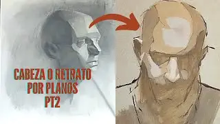Descubre como hacer un Retrato paso a paso - cabeza de Asaro. Mira el video!