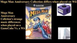 How Mega Man Anniversary Collection Differs When Played On A GameCube Or Wii