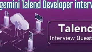 Capgemini Talend Developer Interview