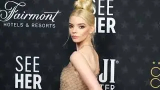 Anya Taylor-Joy stuns in sheer gown at Critics' Choice Awards 2023