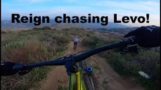 2020 Reign trying to keep up with Specialized Levo!