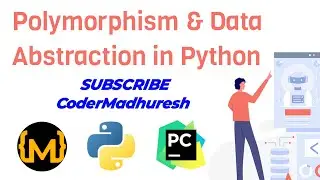 OOPs Concept : Polymorphism & Data Abstraction in Python (in Hindi) | Python Lecture 42...