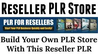 Reseller PLR Review Bonus - Build Your Own PLR Store With This Reseller PLR Store