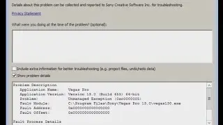 AMD Radeon Series - Sony Vegas Pro - Unmanaged Exception (0xc0000005) Çözümü