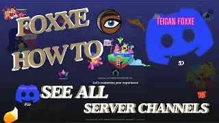🦊 How to See All Discord Server Channels Using “Browse Channels” | Miss TeiganFoxxe @TeiganFoxxe