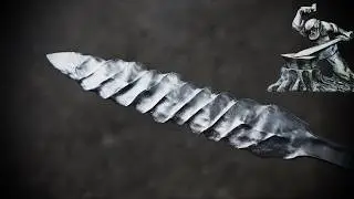 Extraterrestrial blade. First time on the planet.