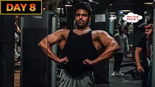 Bulk Day 8 - Back workout | Nikhil Nautiyal Fitness
